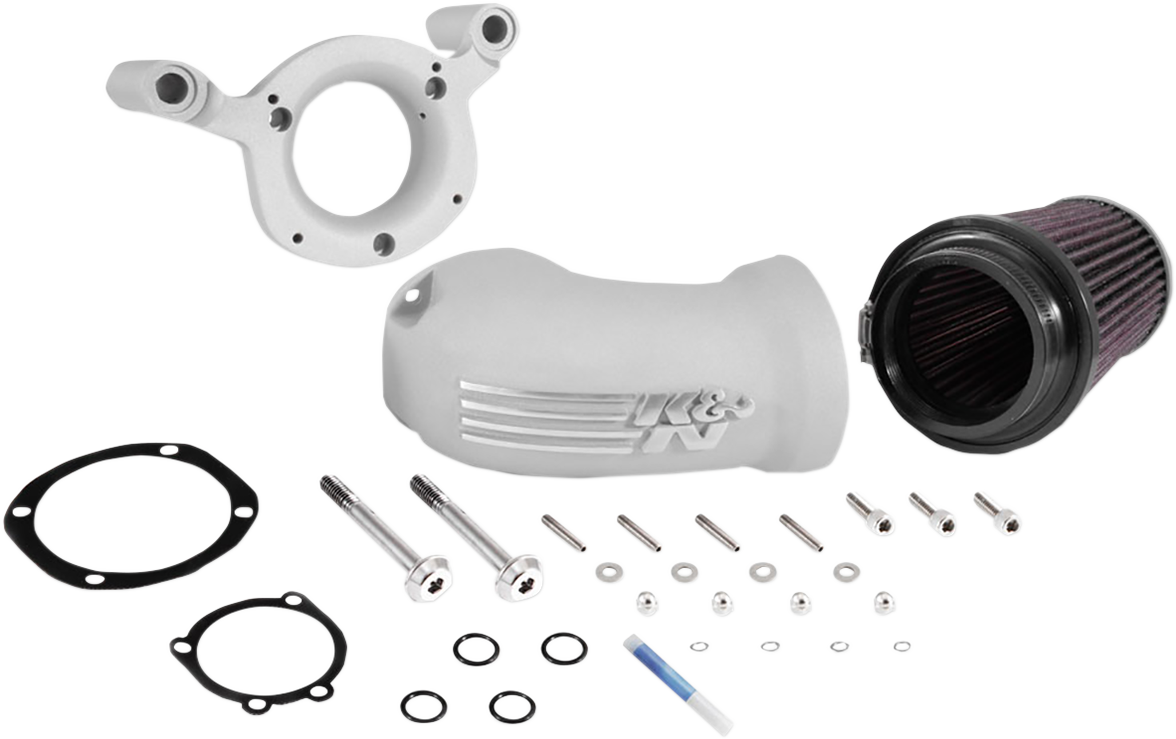 K & N Intake Kit - Satin Silver 57-1134S