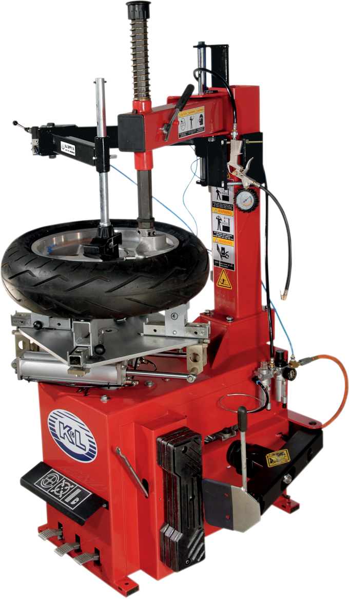 K&L SUPPLY Tire Changer - MC680 - Red 37-9041