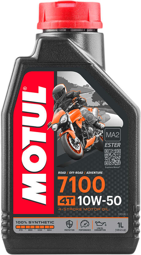 MOTUL 7100 4T Synthetic Oil - 10W-50 - 1L 104097