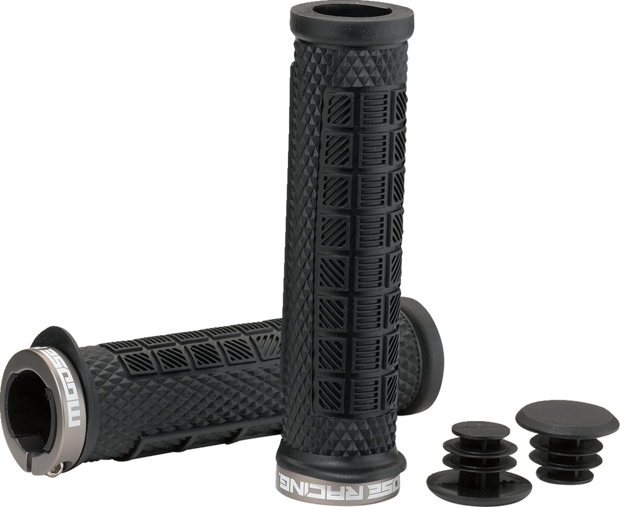 MOOSE RACING MTB Lock-On Grips - Black - 129 mm PRO-K524EP1-OD