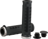 MOOSE RACING MTB Lock-On Grips - Black/Gray - 130 mm PRO-627EP