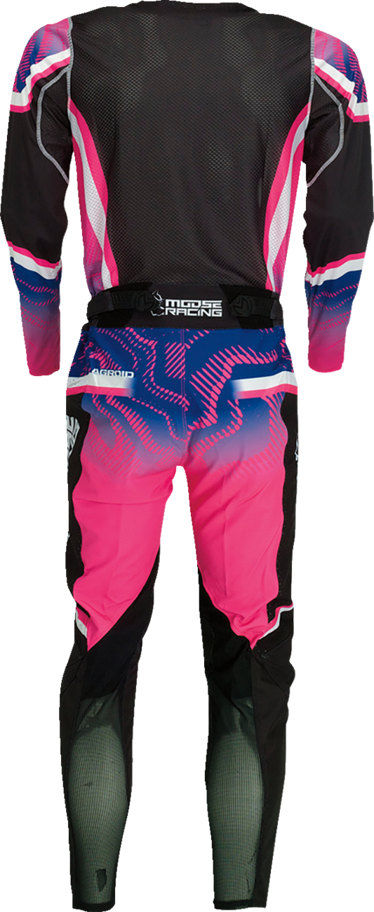 MOOSE RACING Agroid Pants - Pink/Purple/Black - 40 2901-10681