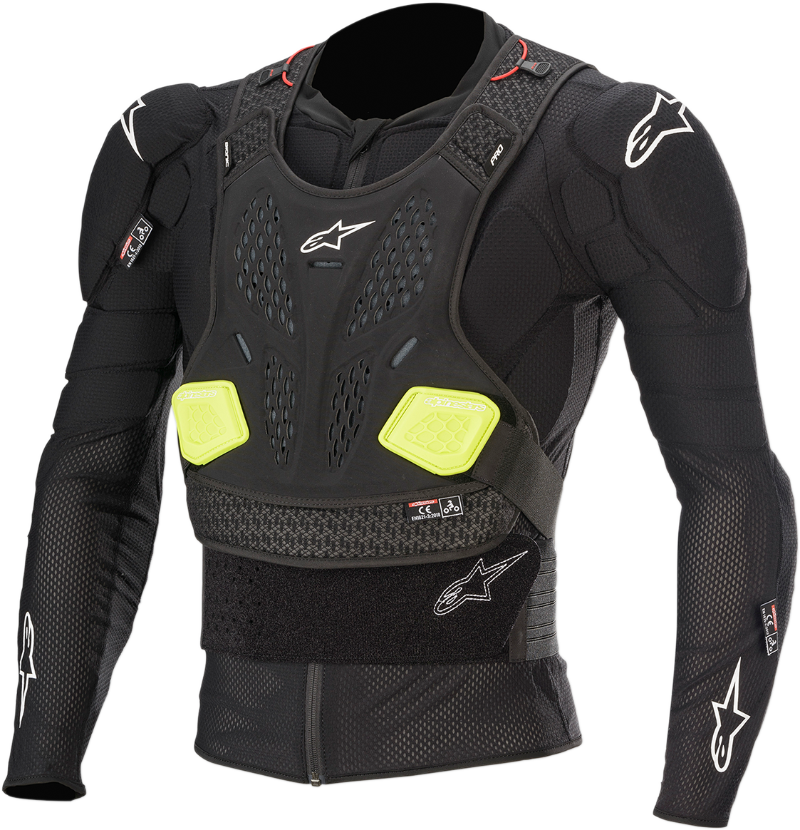 ALPINESTARS Bionic Pro v2 Jacket - Black/Yellow - Medium 6506620-155-M