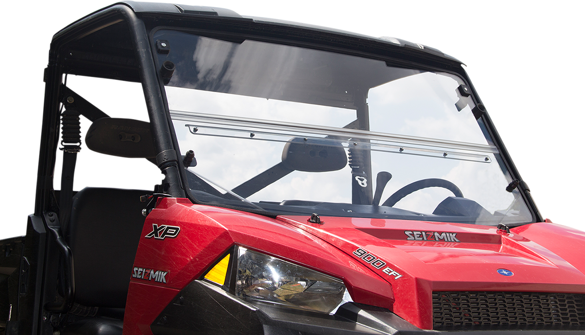 SEIZMIK Folding Windshield - Polycarbonate 24001