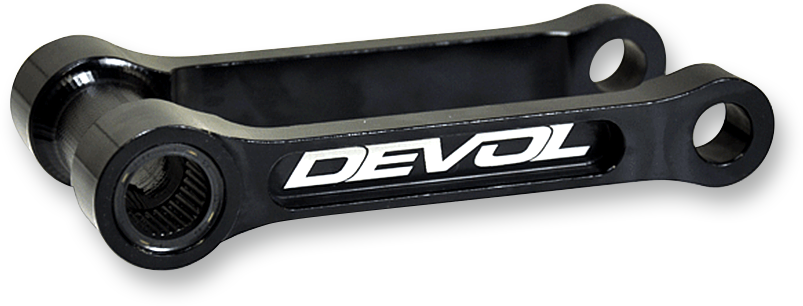 DEVOL Lowering Link - Lowers 0.75"/1.25" - Black 0115-5502