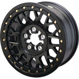 MOOSE RACING Wheel - 346X - Beadlock/5 Lug - Front/Rear - Black - 15x7 - 5/4.5 - 5+2 346BLMO 157545MB54