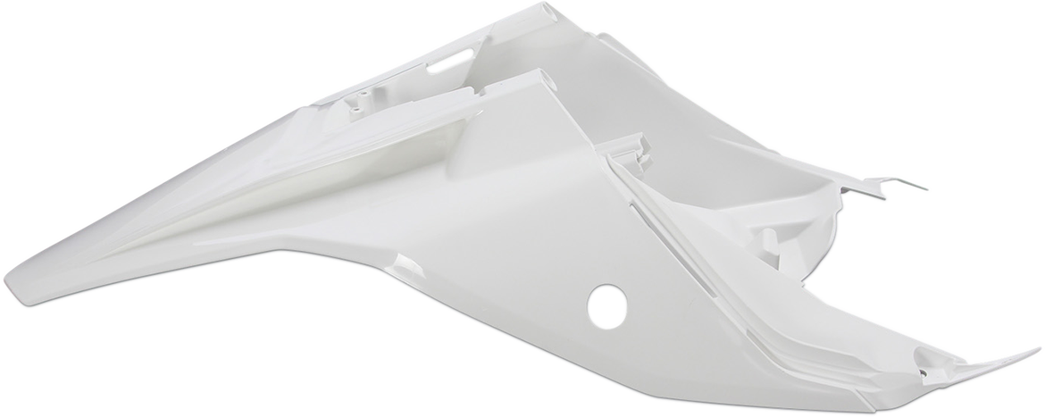 UFO MX Rear Fender - KTM White KT04072-047