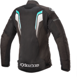 ALPINESTARS Stella T-GP Plus R v3 Air Jacket - Black/White/Teal - 2XL 331062012702X