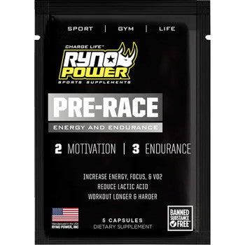 RYNO POWER Pre-Race Combo Packet - 12 Pack SMP-PRERACE