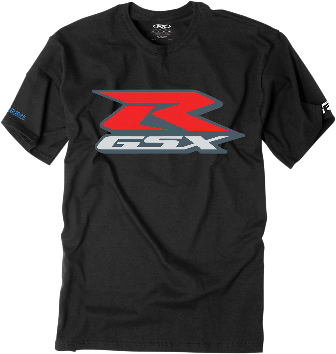 FACTORY EFFEX Suzuki GSXR T-Shirt - Black - Medium 15-88480