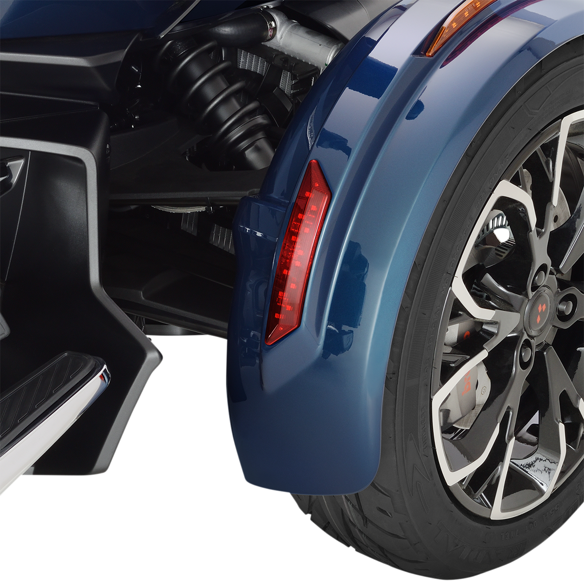 SHOW CHROME Front Fender Lights - Rear - Can-Am 41-202