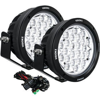 Vision X Light Cannon - CG2 - 8-3/4" - Multi LED - Clear Lens  9907451