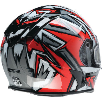Z1R Warrant Snow Helmet - Neuron - Red/White - Large 0101-17220