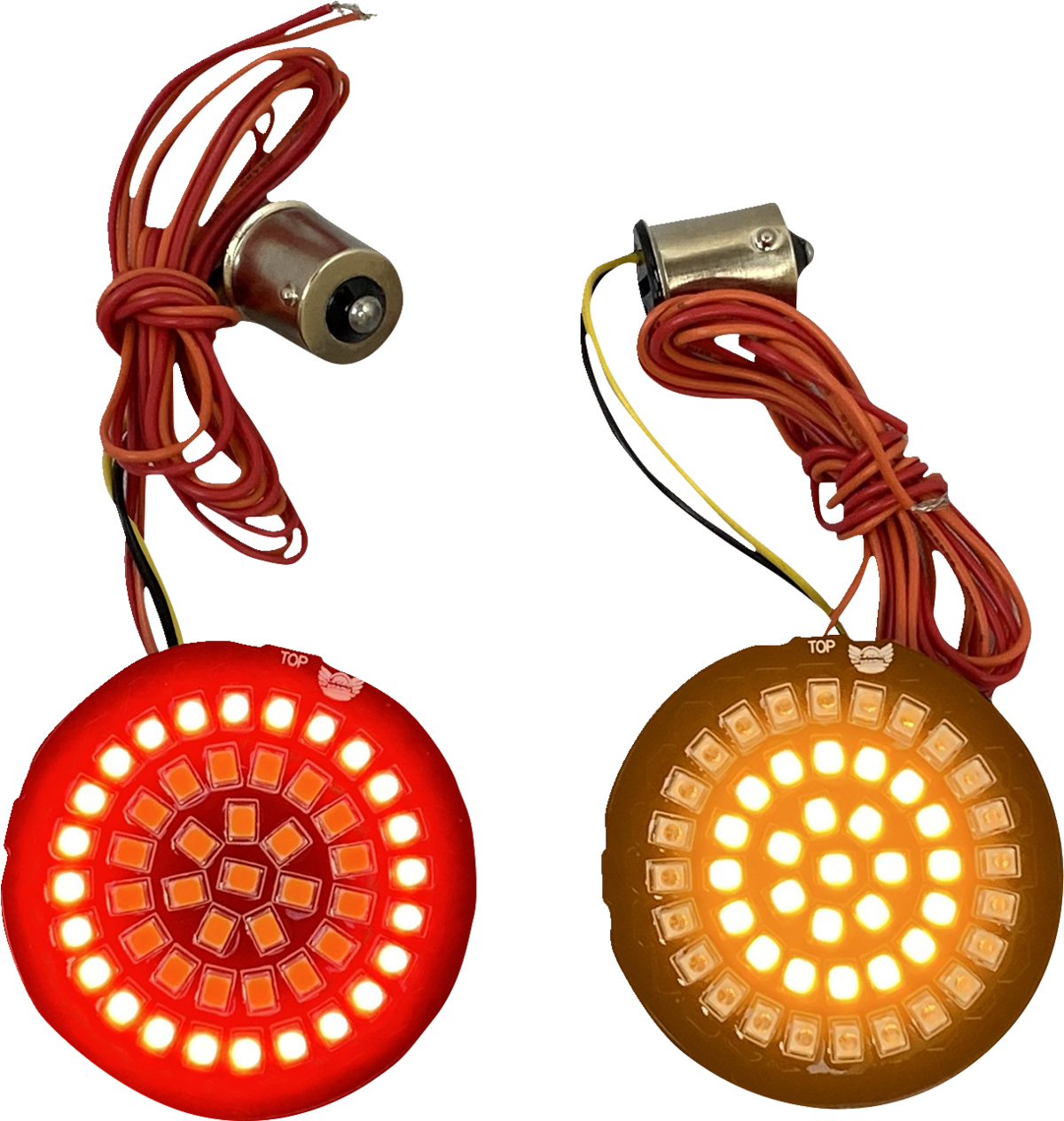 CUSTOM DYNAMICS Bullet Rear Turn Signal 1156 - Amber Lens GEN-4-AR2-1156