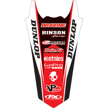 FACTORY EFFEX Rear Fender Graphic - CRF 250/450 28-32334