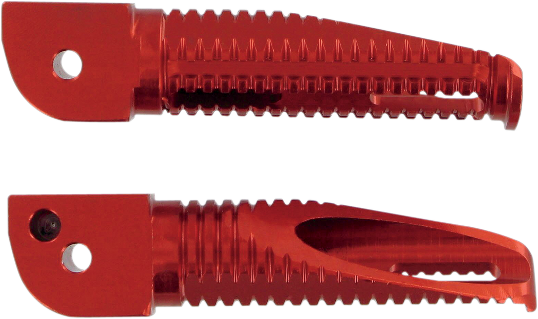 COMPETITION WERKES Footpegs - Red - Kawasaki 2GPK2-R