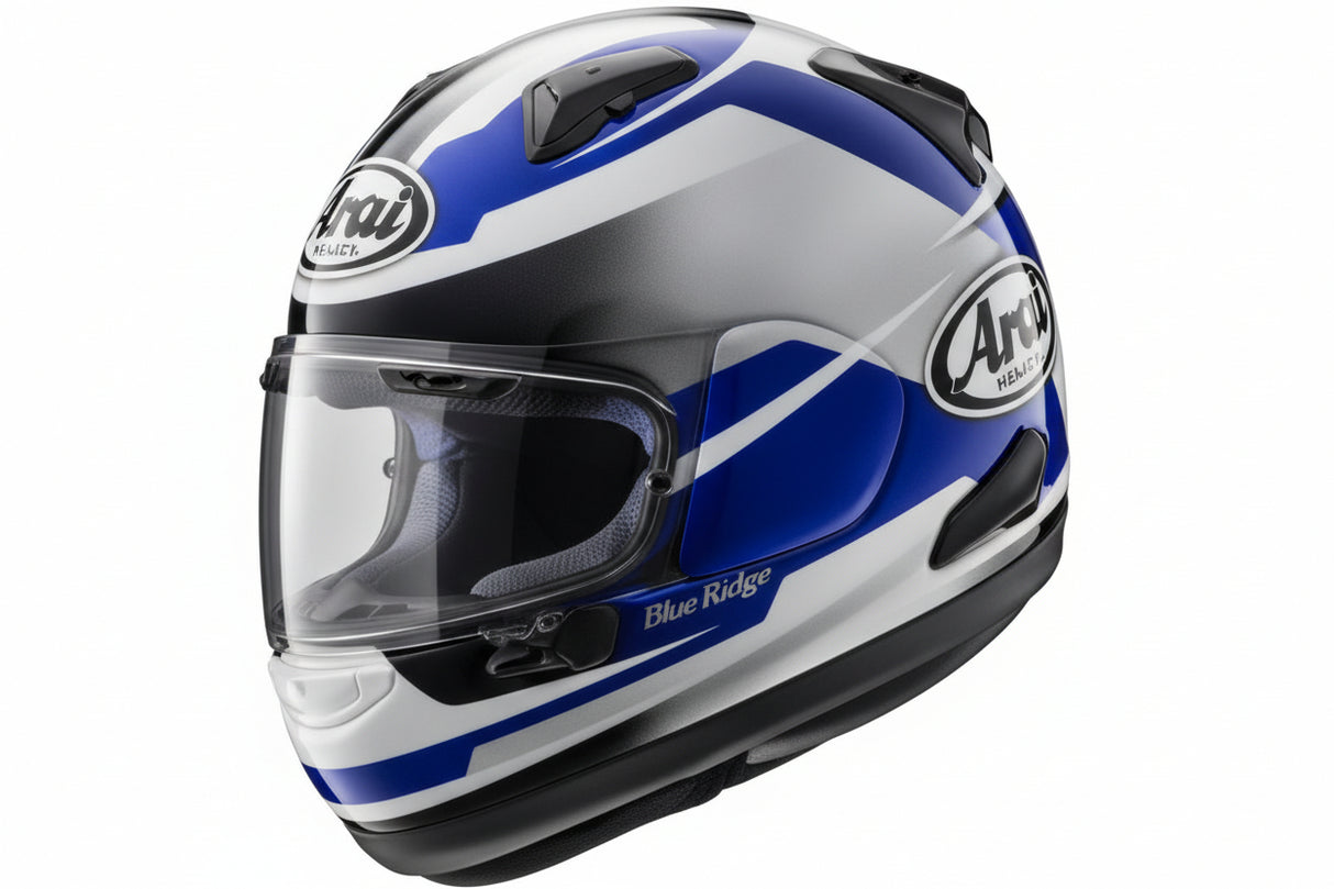 ARAI HELMETS - Quantum-X Helmet - Steel - Blue - Small - 0101-18123