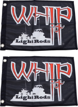 WHIPITLIGHTRODS 3' Light Rod Whip - Bluetooth - Pair - Black SB-RGBBT-132