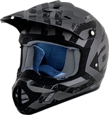 AFX FX-17Y Helmet - Attack - Frost Gray/Matte Black - Large 0111-1398