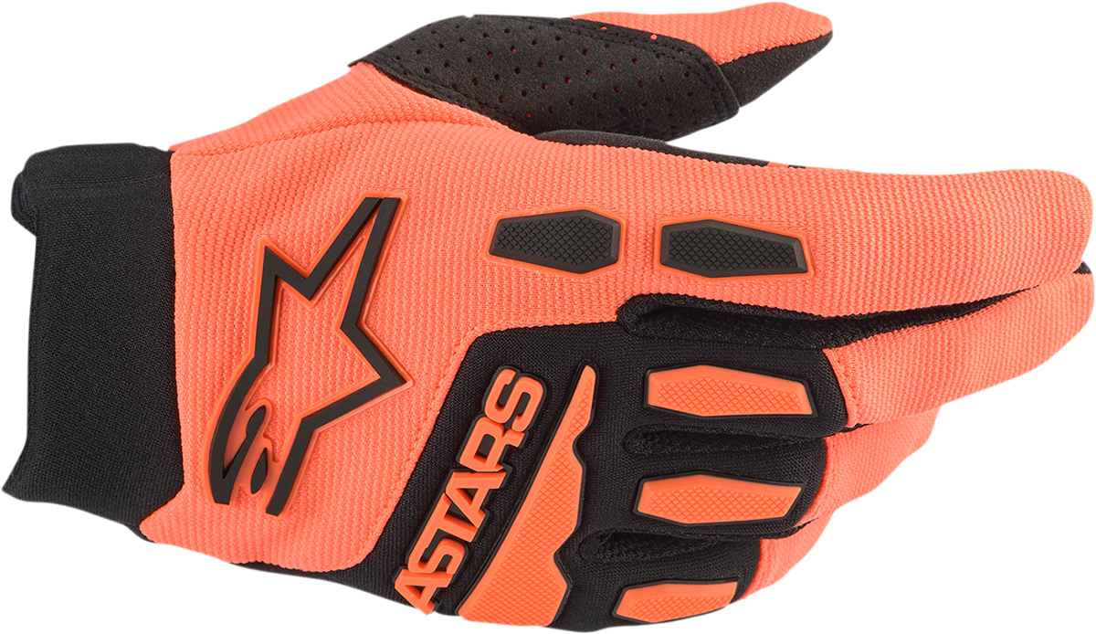 ALPINESTARS Full Bore Gloves - Orange/Black - Large 3563622-41-L