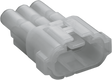 NAMZ HM Series Connector - 3 Position Male - Each NS-6187-3801