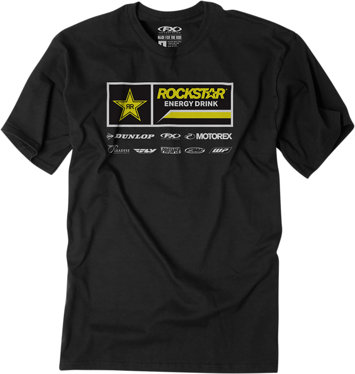 FACTORY EFFEX Rockstar 21 Racewear T-Shirt - Black - XL 24-87626