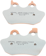 DRAG SPECIALTIES Sintered Brake Pads - Harley-Davidson HDP957