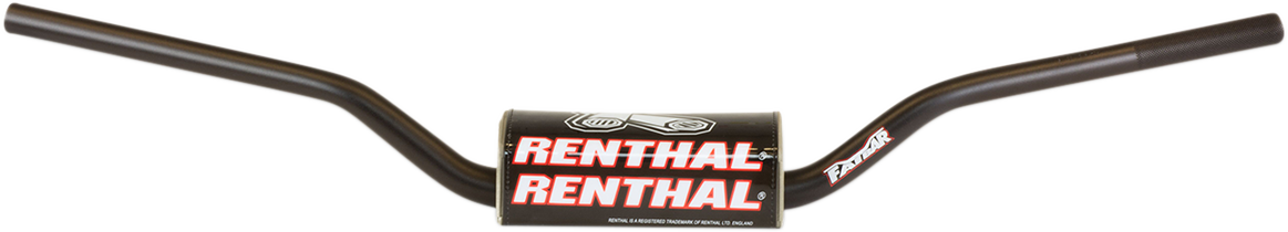 RENTHAL Handlebar - Fatbar - 672 - SX/SXF/RM/RMZ/YZF - Black 672-01-BK