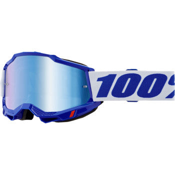 100% Accuri 2 Goggle - Blue - Blue Mirror 50014-00039