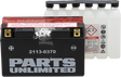 Parts Unlimited Agm Battery - Yt7b-Bs Ct7b-Bs