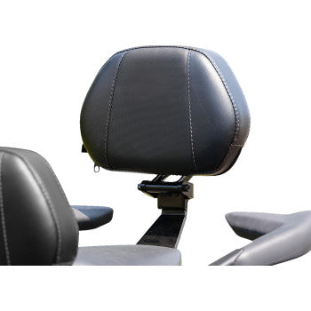 SHOW CHROME Ballistic Passenger Backrest - Black - Ryker '19-'23 41-420C