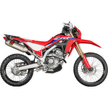 AKRAPOVIC Slip-On Line Muffler - Titanium - Honda CRF300L S-H3SO11-BNTA