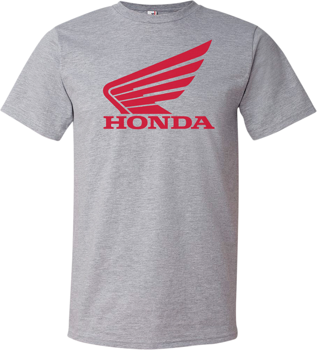 HONDA APPAREL Honda Wing T-Shirt - Heather Gray - Small NP21S-M1820-S