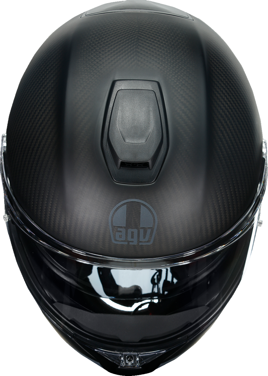 AGV SportModular Helmet - Dark Refractive - Carbon/Black - Medium 211201O2IY01412