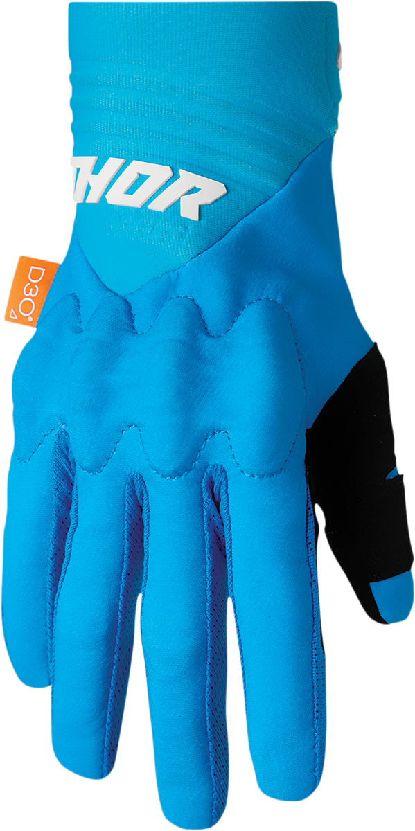 THOR Rebound Gloves - Blue/White - Small 3330-6717