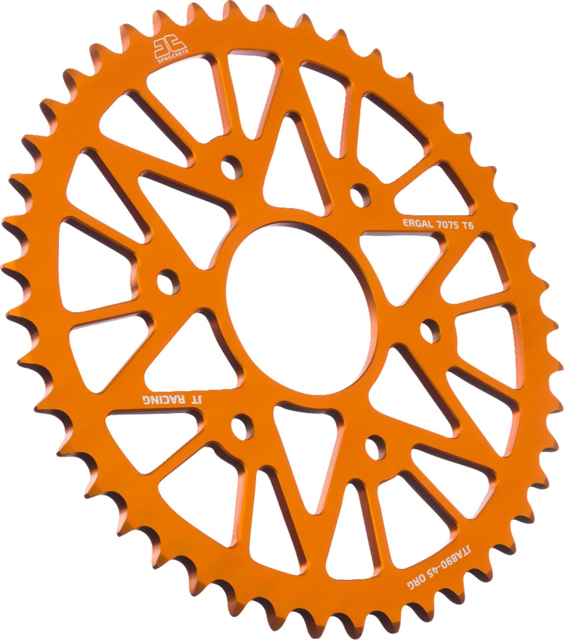 JT SPROCKETS Rear Sprocket - Orange - 45 Tooth JTA890.45ORG