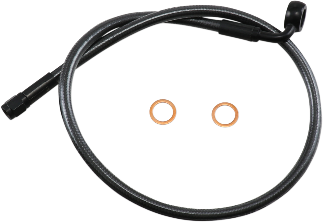 MAGNUM Brake Line - 12mm-90 - 26" - Black Pearl AS478026