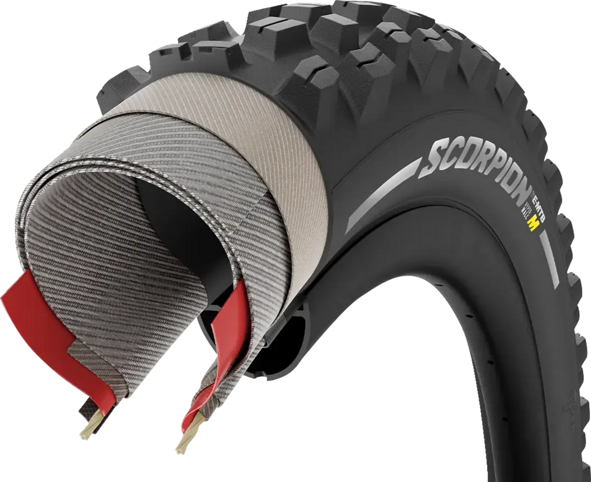 PIRELLI Scorpion E-MTB M Tire - 29 x 2.6 (65-622) - 30 C 4193000