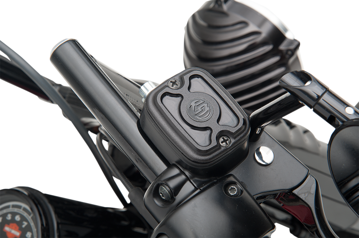 RSD Master Cylinder Cover - Softail - Black Ops 0208-2036-SMB