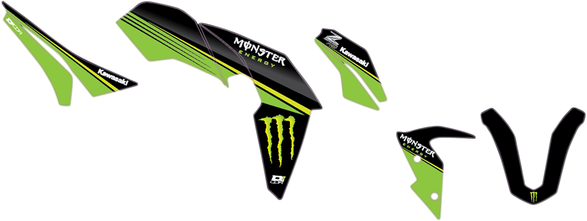 D'COR VISUALS Graphic Kit - Monster Energy Pro Style 20-20-301