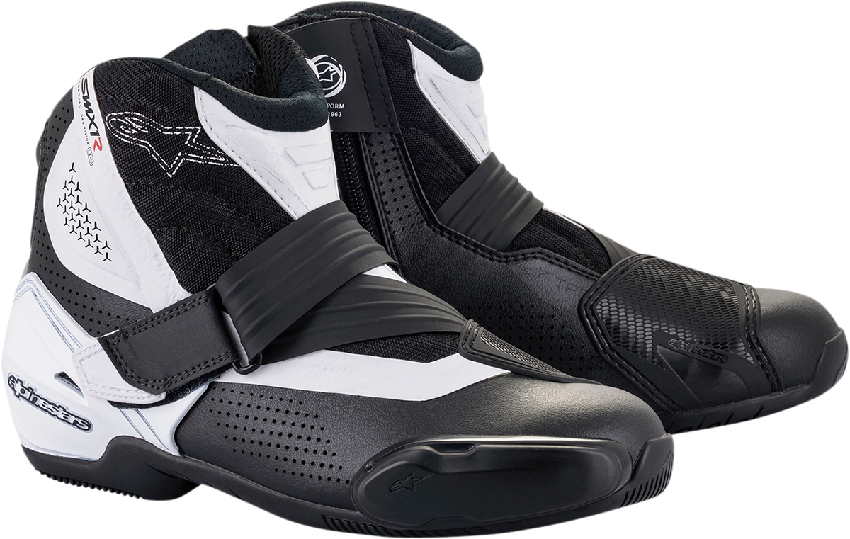 ALPINESTARS SMX1-R V2 Boots - Black/White - US 7.5 / EU 41 2224021-12-41