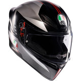 AGV K1 S Helmet - Lap - Matte Black/Gray/Red - Small 2118394003-034-S