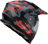 Z1R Range Helmet - Camo - Red - 2XL 0140-0098