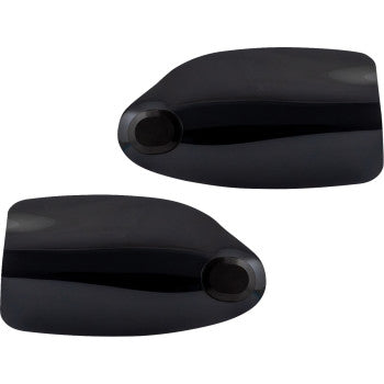 KLOCK WERKS Flare® Handguards - Harley-Davidson Cable Clutch - Black KWS-01-0120-CC