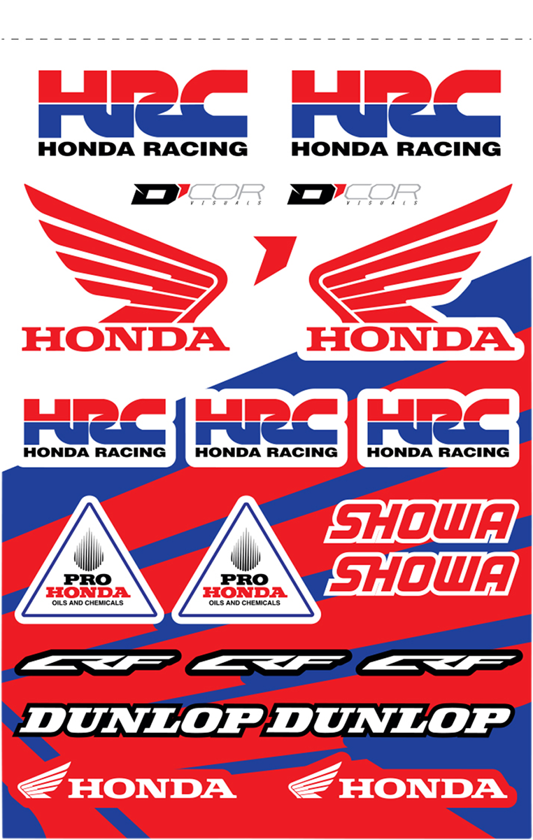 D'COR VISUALS Decal Sheet - HRC 40-10-116