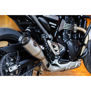 S&S CYCLE Grand National Slip-On Muffler - Stainless Steel - Speed 400 & Scrambler 400 550-1143  1811-4786