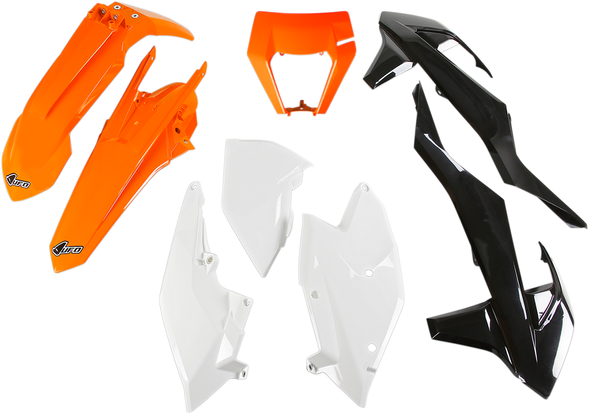 UFO Replacement Body Kit - OEM Orange/White/Black KTKIT523999W