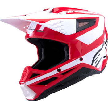 ALPINESTARS SM3 Helmet - Heat - Gloss Red/White/Black - Small 8301026-3126-S