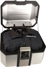 MOOSE RACING Kenai Top Case - 37 Liter - Silver D0TR37100KM