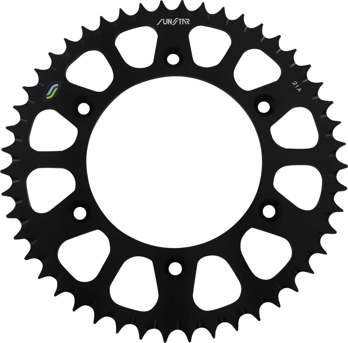 SUNSTAR SPROCKETS Rear Sprocket - 48 Tooth - Honda - Black 5-355948BK